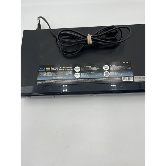 Sony Blu-Ray Disc/DVD Player Model BDP-S350 No Remote- Tested And Working! - Picture 3 of 4